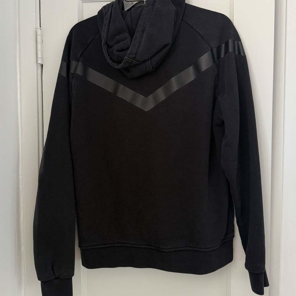 Men's Black zip up Cookie Jacket hoodie - Picture 5 of 11